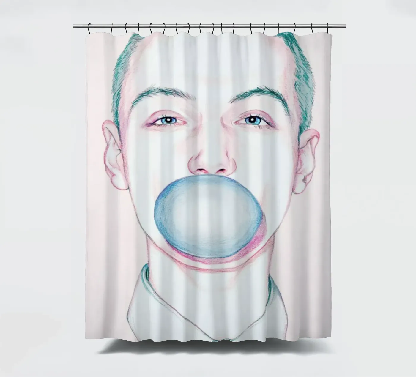 Bubble Boy douchegordijn van Laura O'Connor