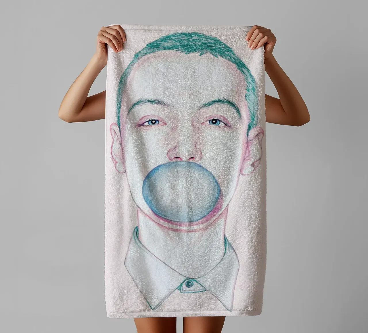 Bubble Boy Handtuch von Laura O'Connor