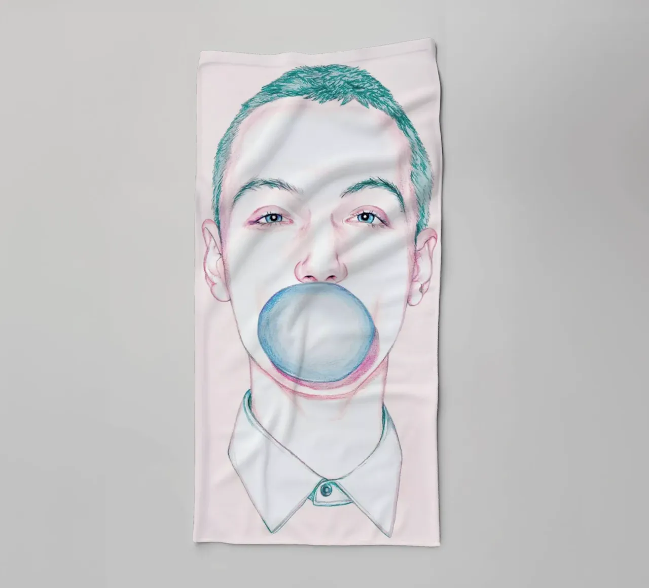 Bubble Boy asciugamano da bagno da Laura O'Connor