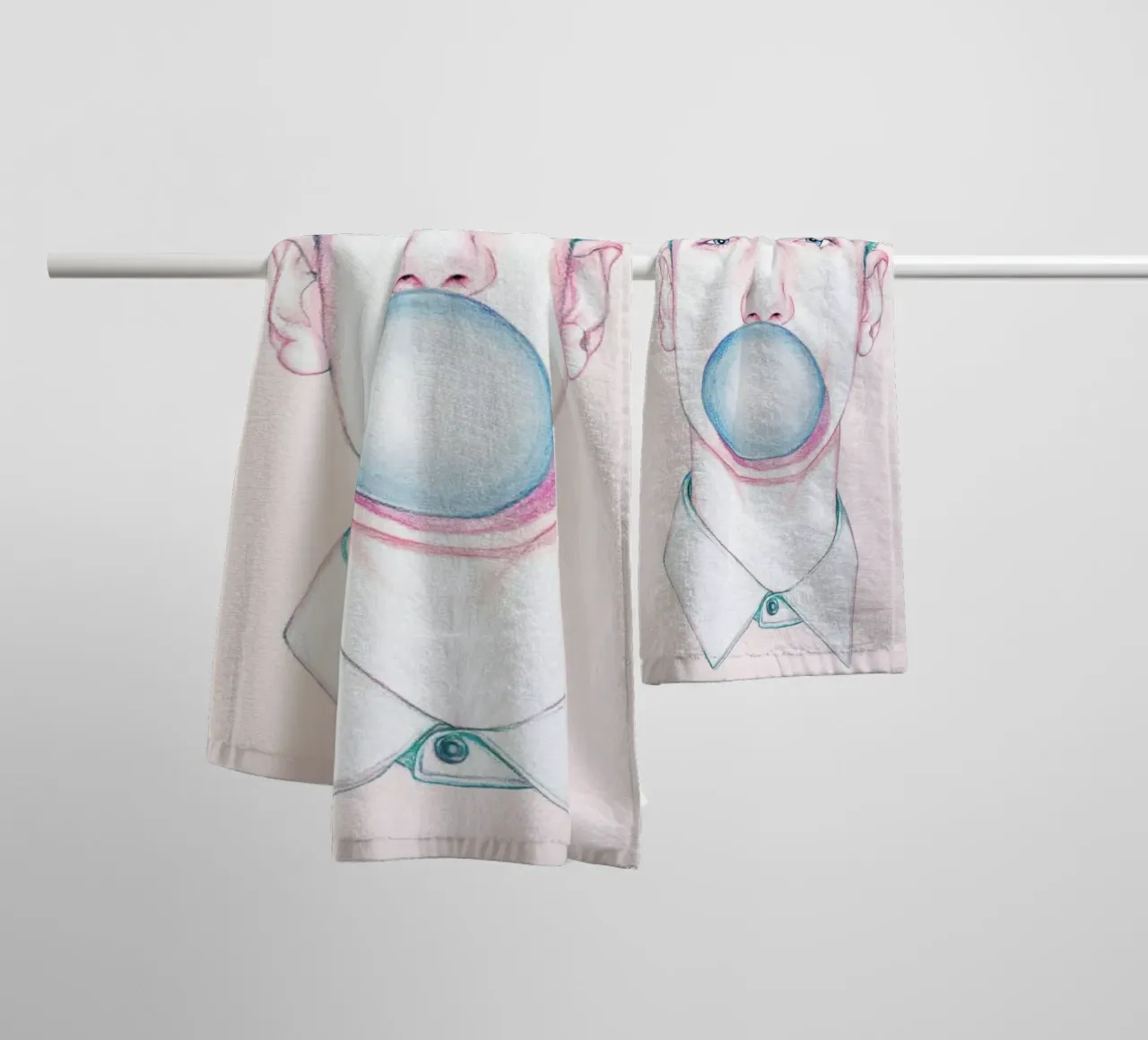 Bubble Boy Handtuch von Laura O'Connor