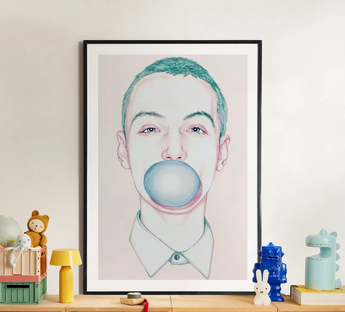 Bubble Boy Poster von Laura O'Connor