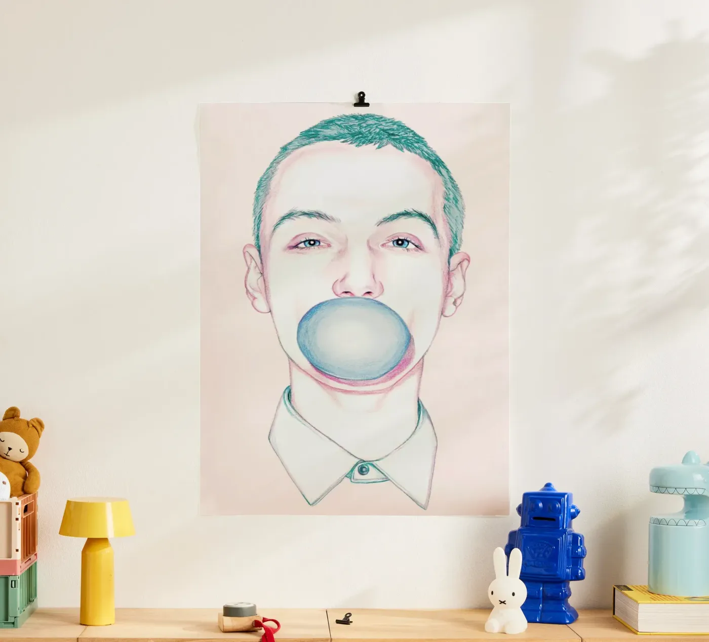 Bubble Boy Poster von Laura O'Connor