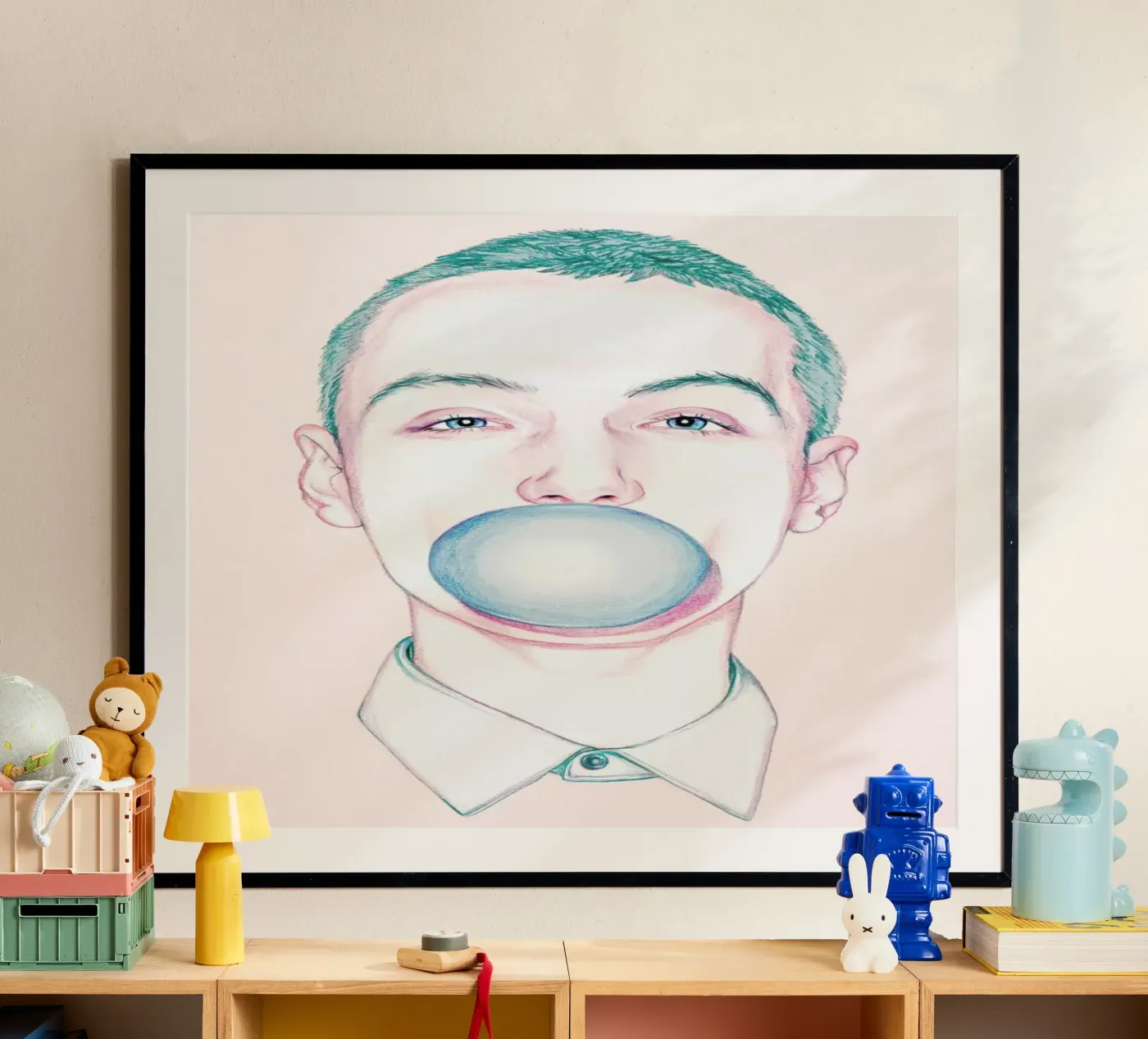 Bubble Boy Poster von Laura O'Connor