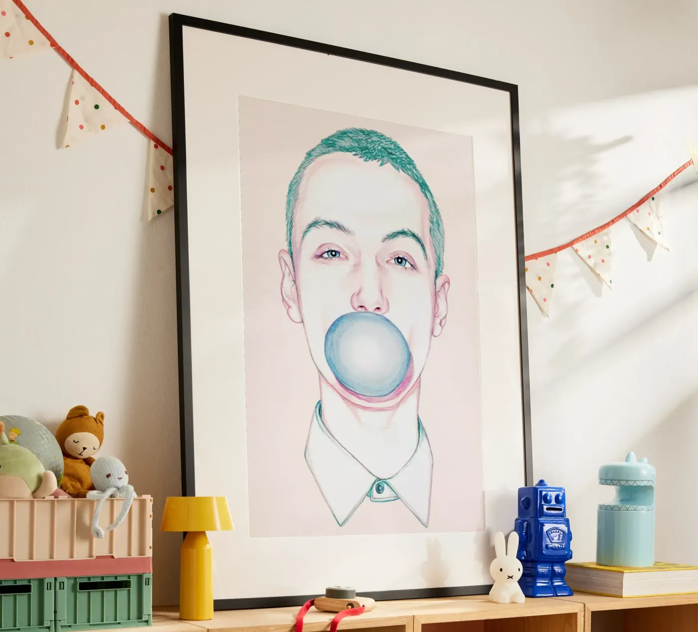 Bubble Boy Poster von Laura O'Connor
