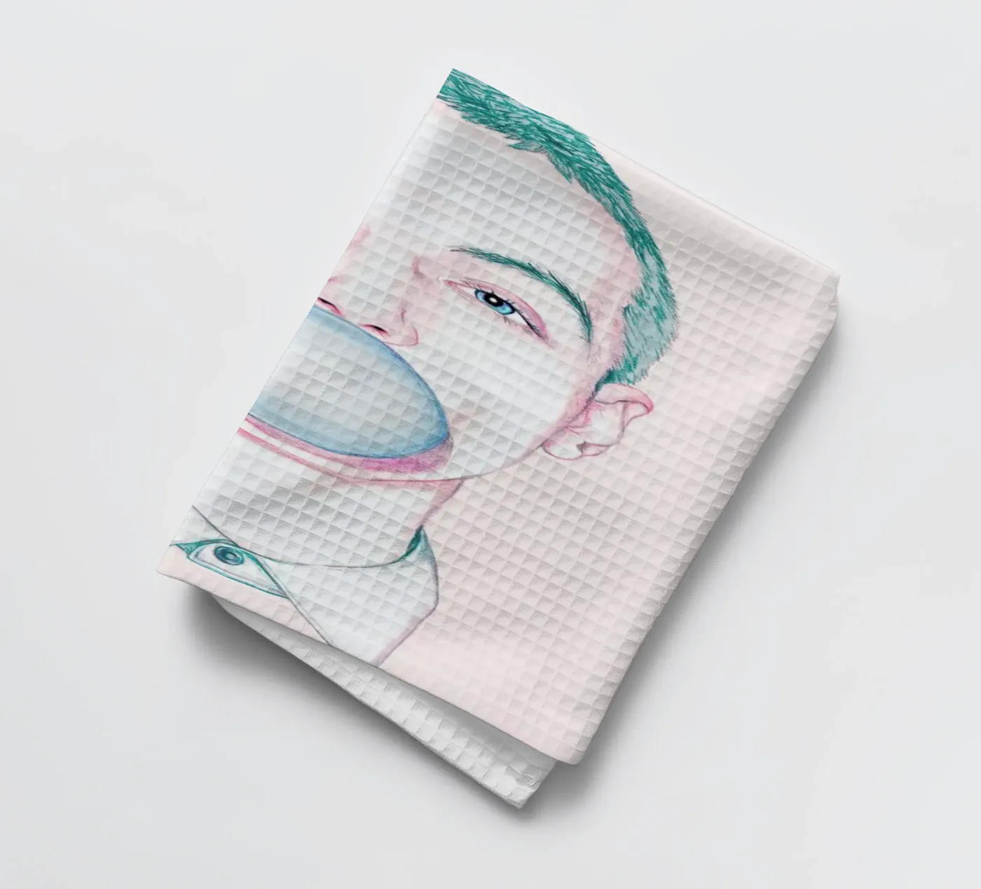 Bubble Boy Geschirrtuch von Laura O'Connor