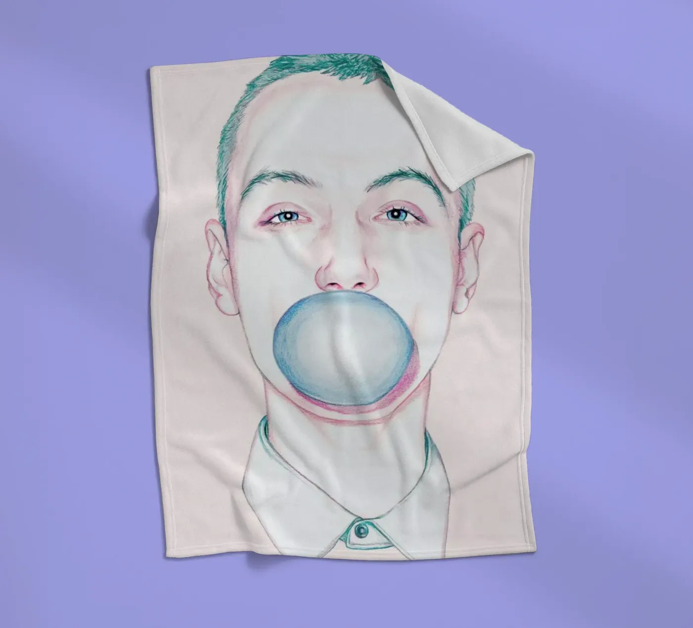 Bubble Boy fleecedeken van Laura O'Connor