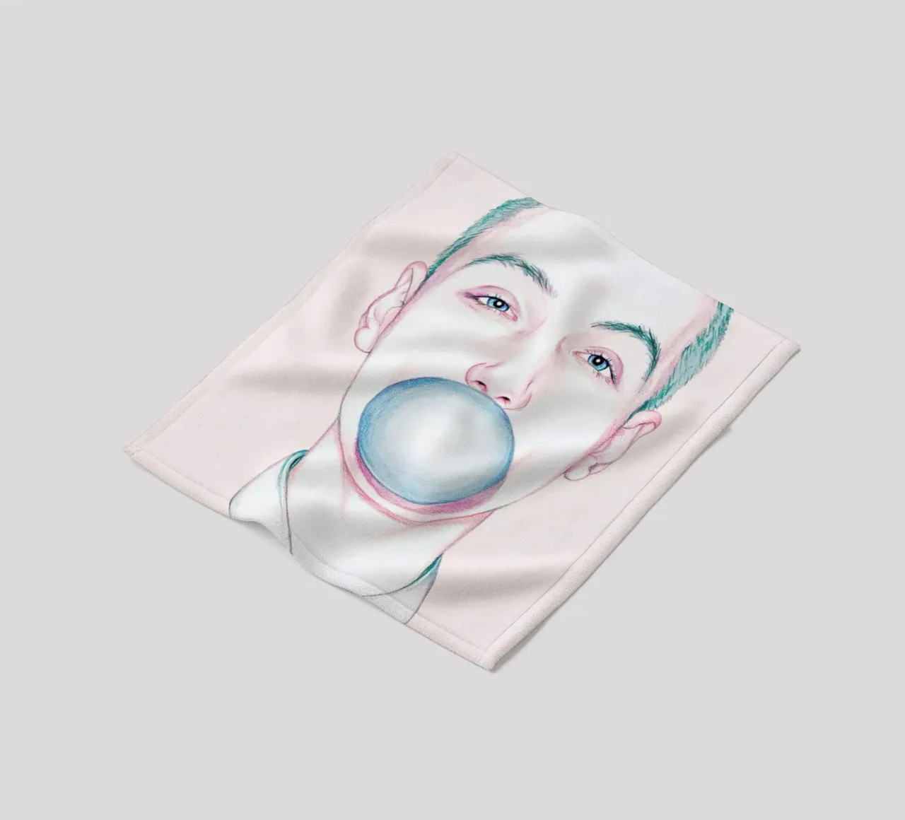 Bubble Boy Fleecedecke von Laura O'Connor