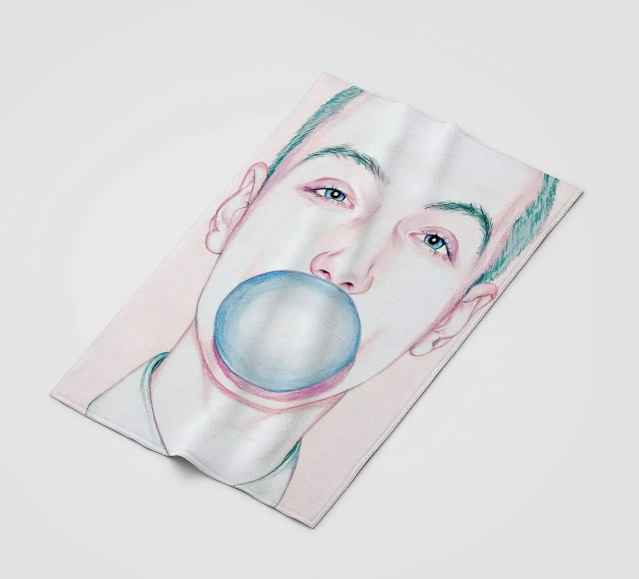 Bubble Boy Fleecedecke von Laura O'Connor