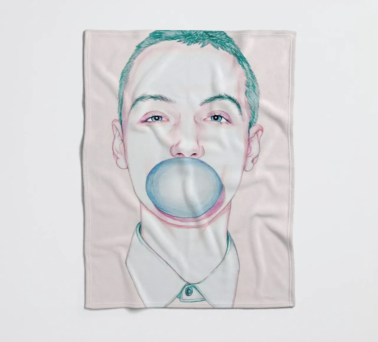 Bubble Boy Fleecedecke von Laura O'Connor