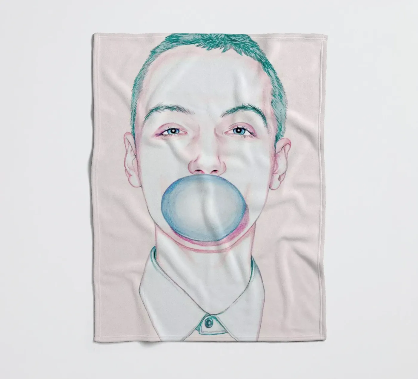Bubble Boy fleecedeken van Laura O'Connor