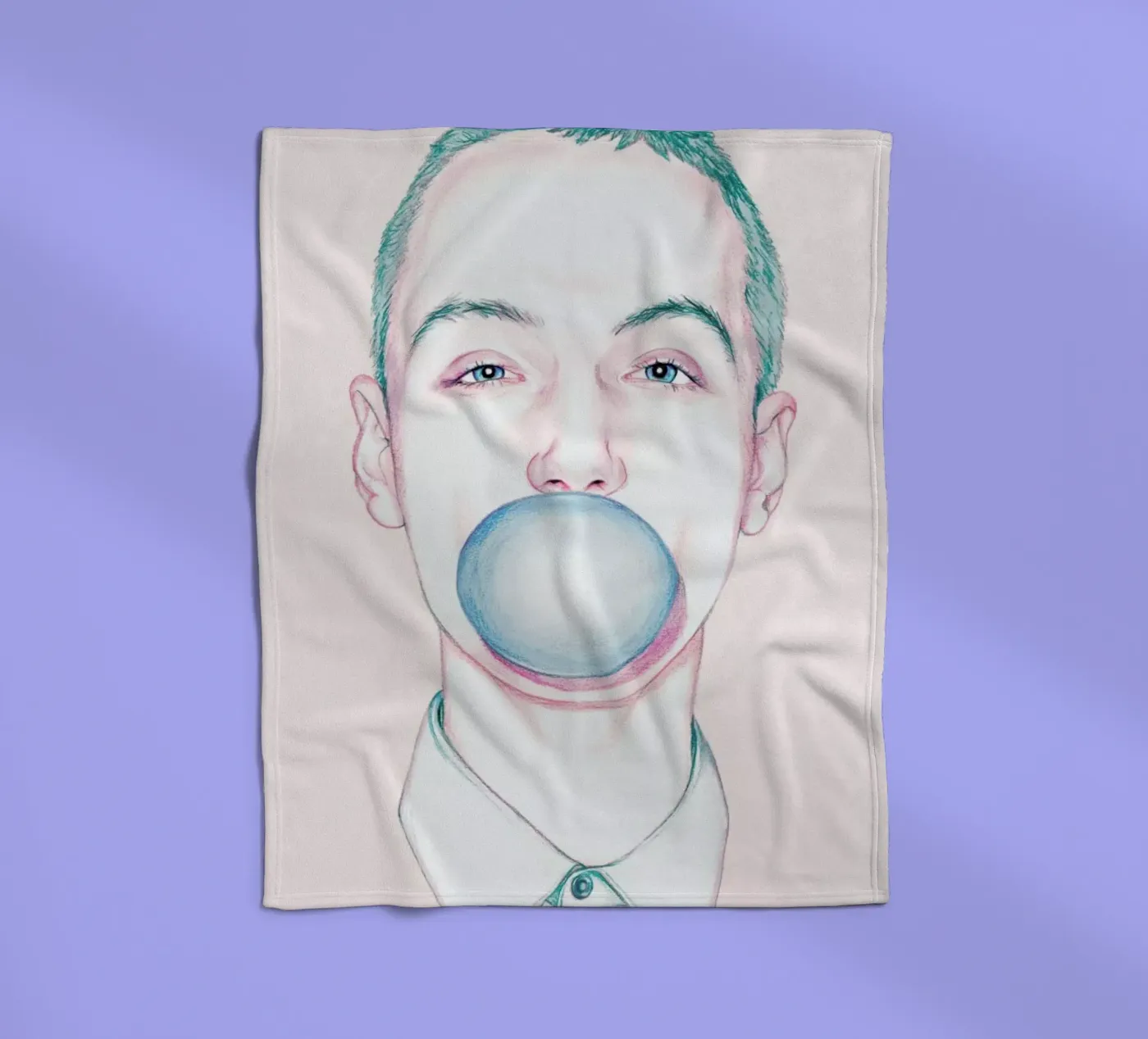 Bubble Boy fleecedeken van Laura O'Connor