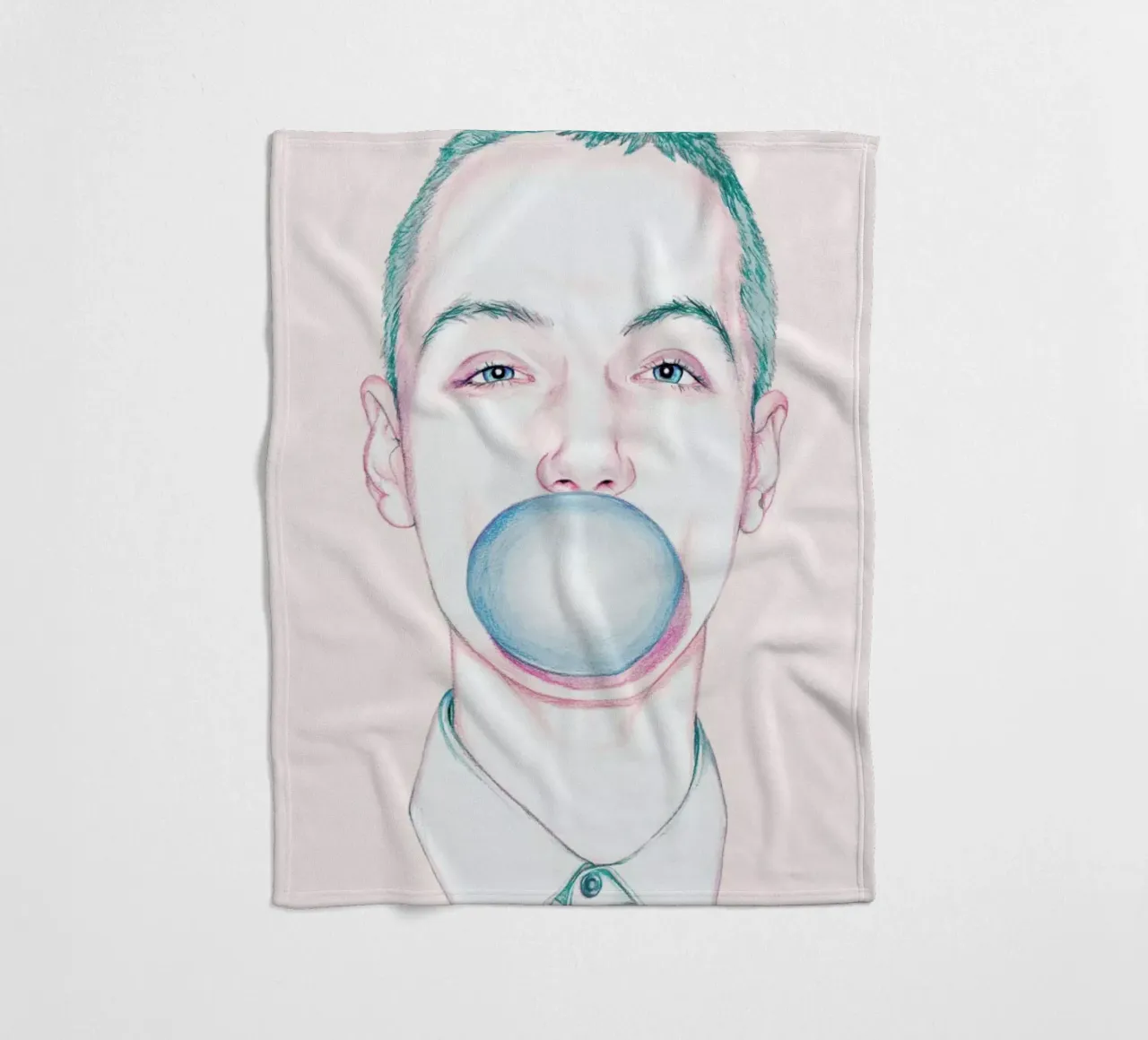 Bubble Boy Fleecedecke von Laura O'Connor