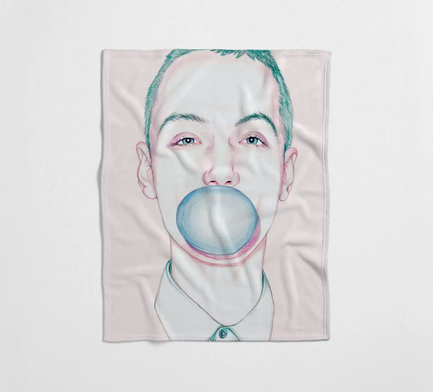 Bubble Boy fleecedeken van Laura O'Connor