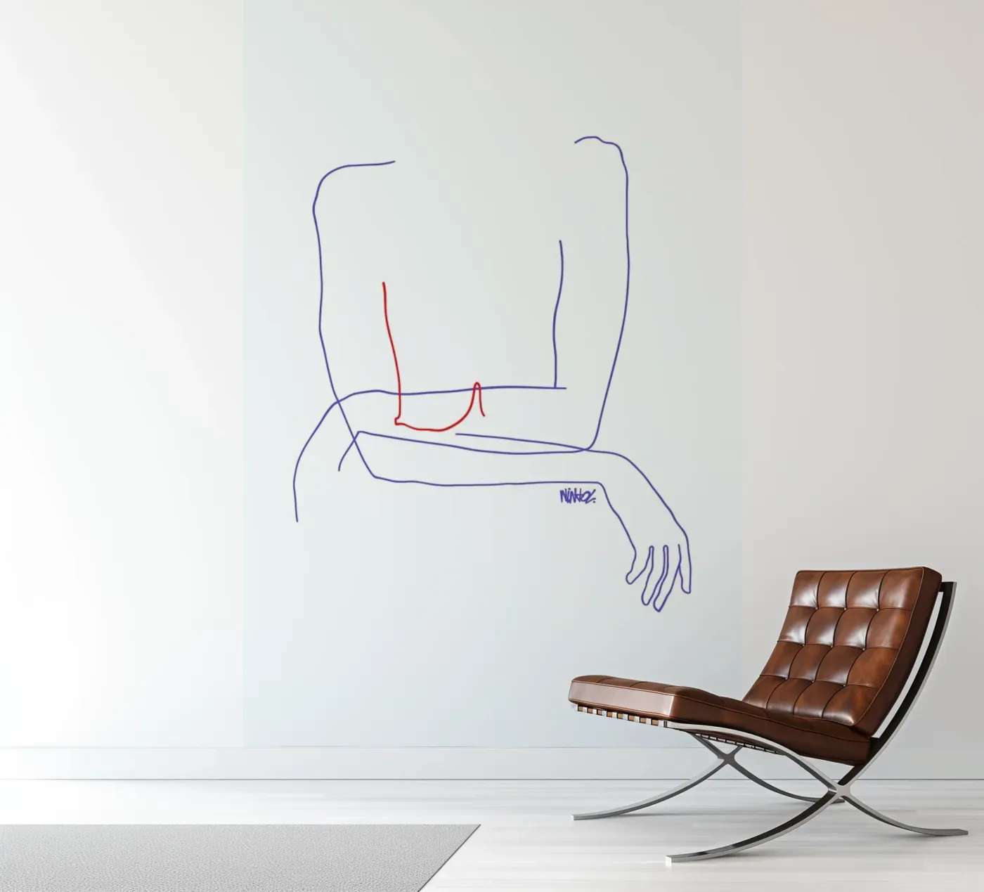 Red fotobehang van Ninhol