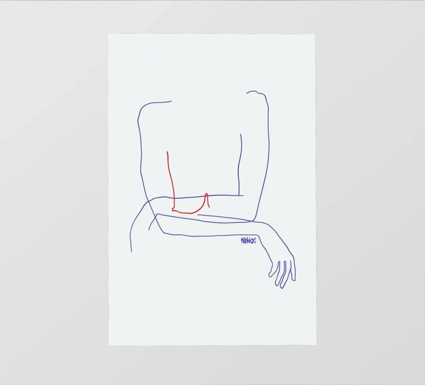 Red fotobehang van Ninhol