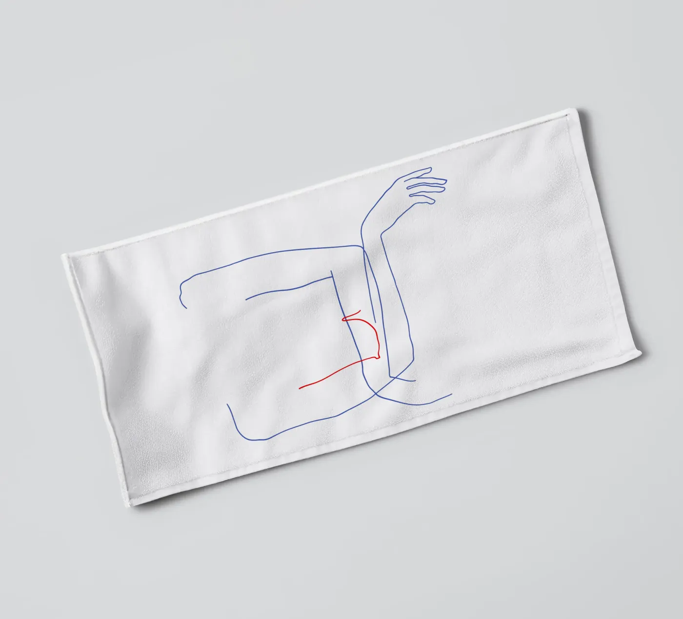 Red badhanddoek van Ninhol