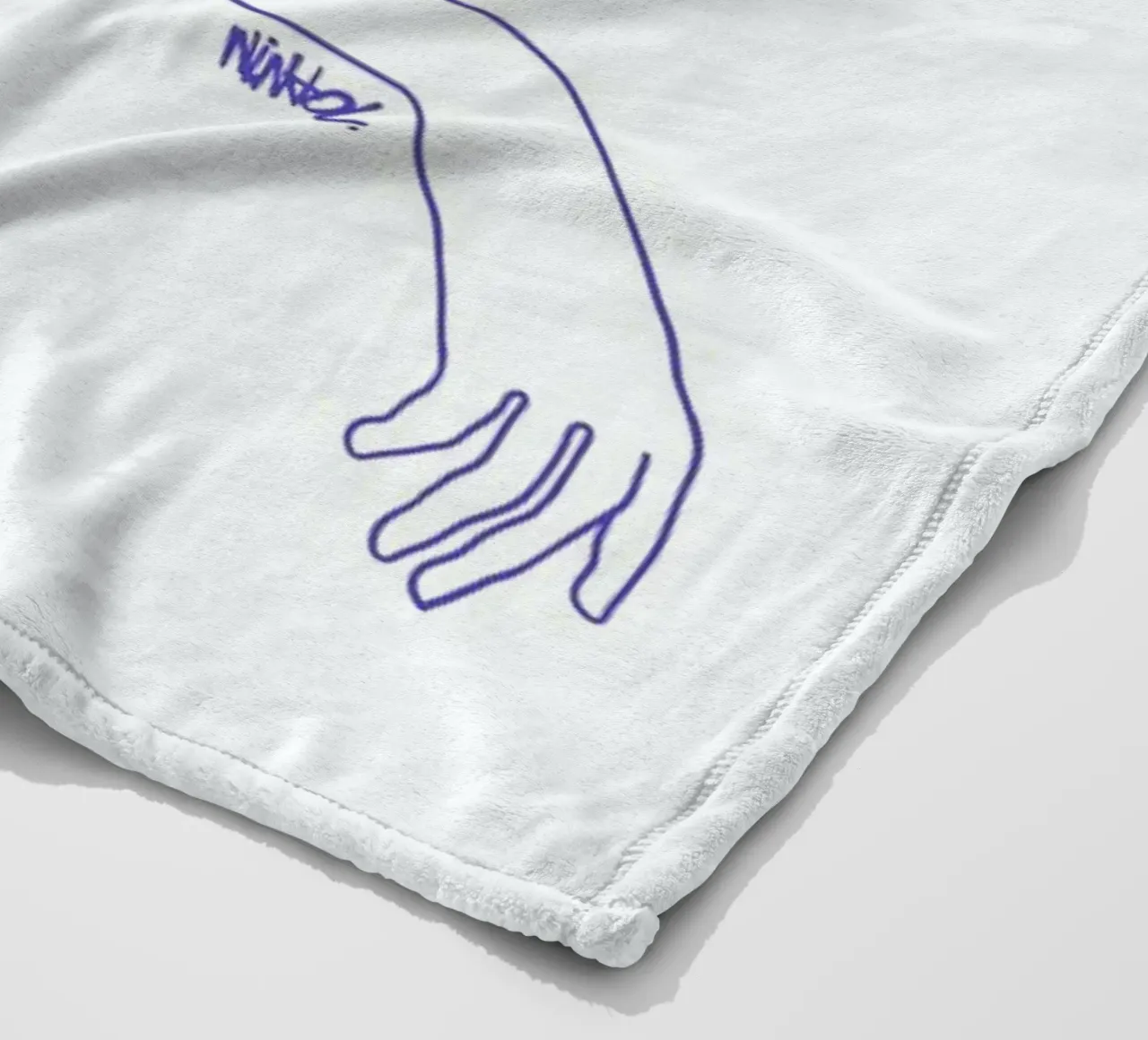 Red Fleecedecke von Ninhol