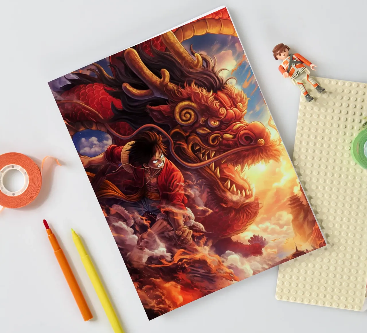 One Piece notebook by Fleur de Lys