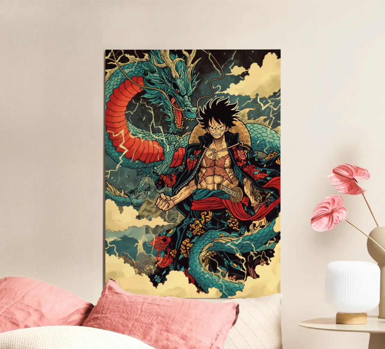 One Piece alu-dibond by Fleur de Lys