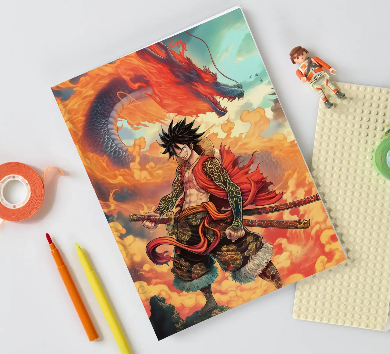 One Piece notebook by Fleur de Lys