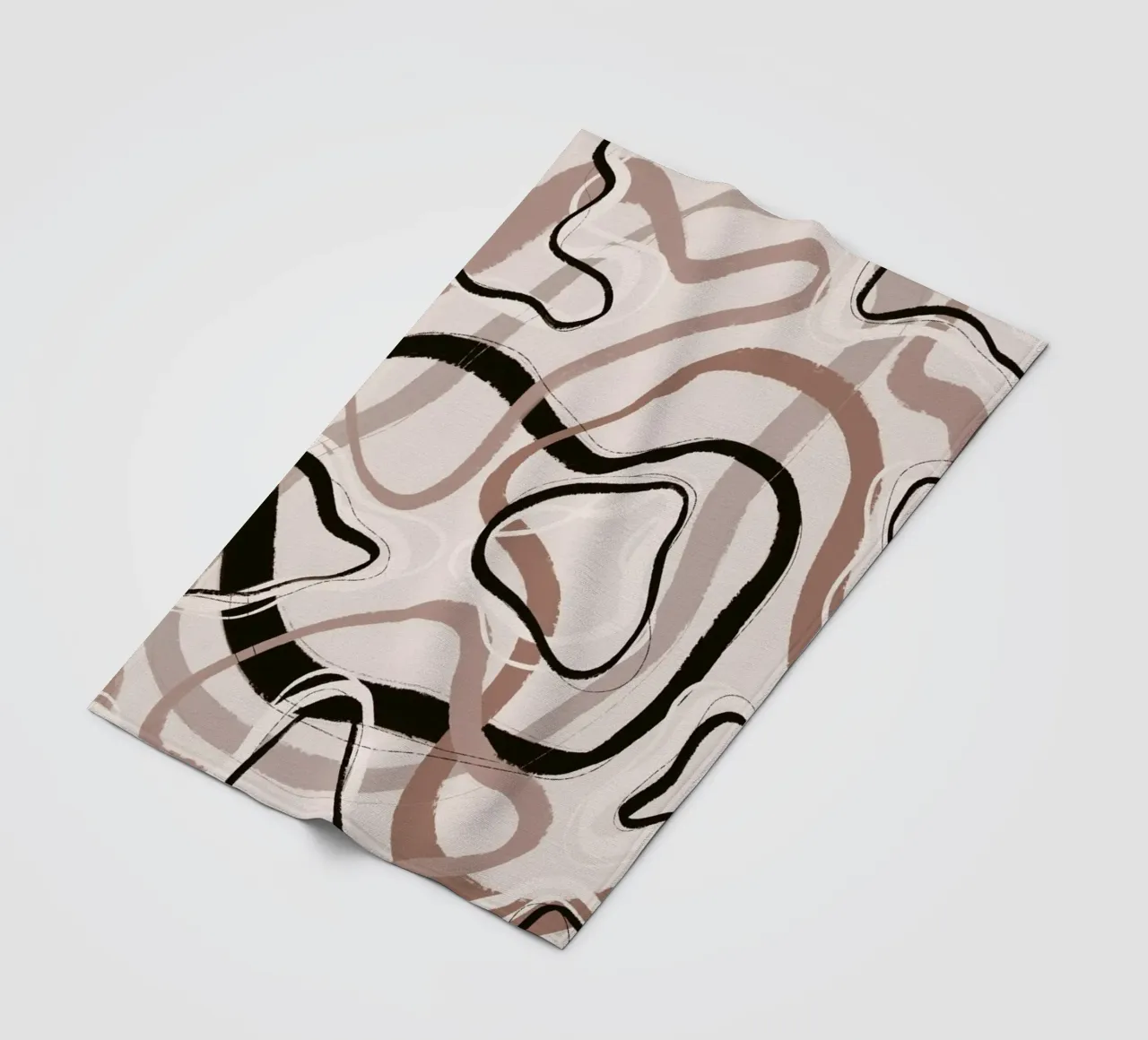 Pastel Circles coperta in pile da treechild