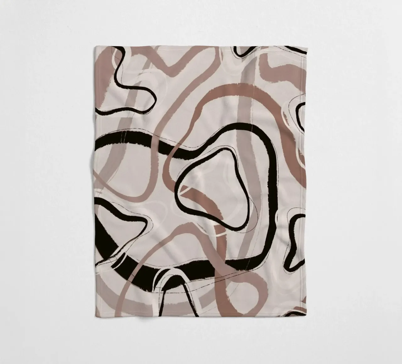Pastel Circles coperta in pile da treechild