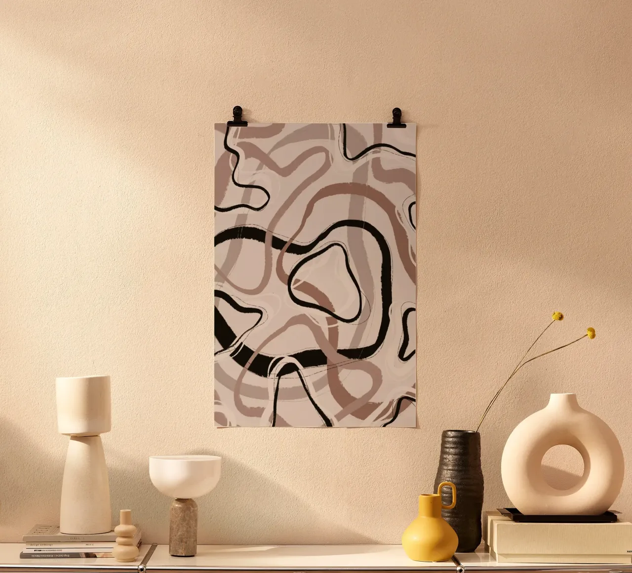 Pastel Circles poster da treechild