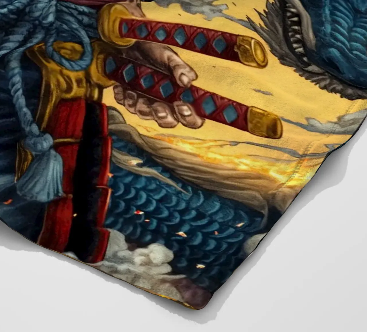 Un pezzo coperta in pile da Fleur de Lys