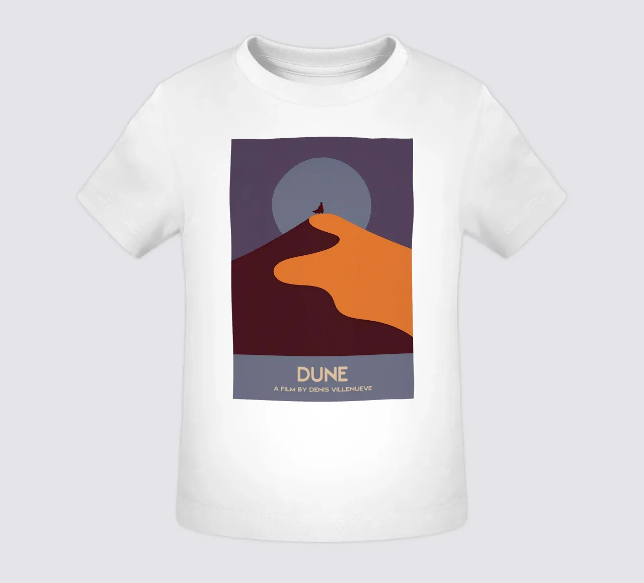 Dune Movie Art Immaginazione vettoriale maglietta neonato da whitesand