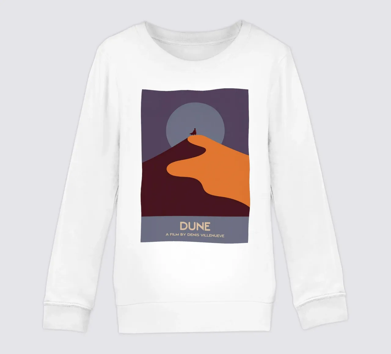 Dune Movie Art Immaginazione vettoriale felpa bambino da whitesand
