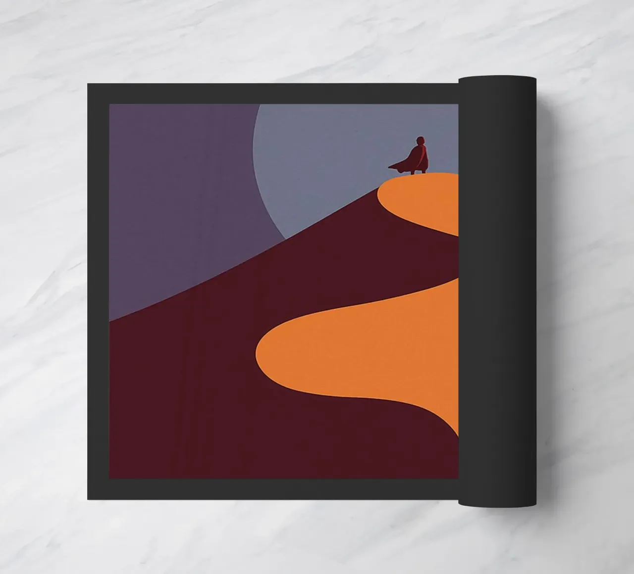 Dune Movie Art Immaginazione vettoriale zerbino da whitesand