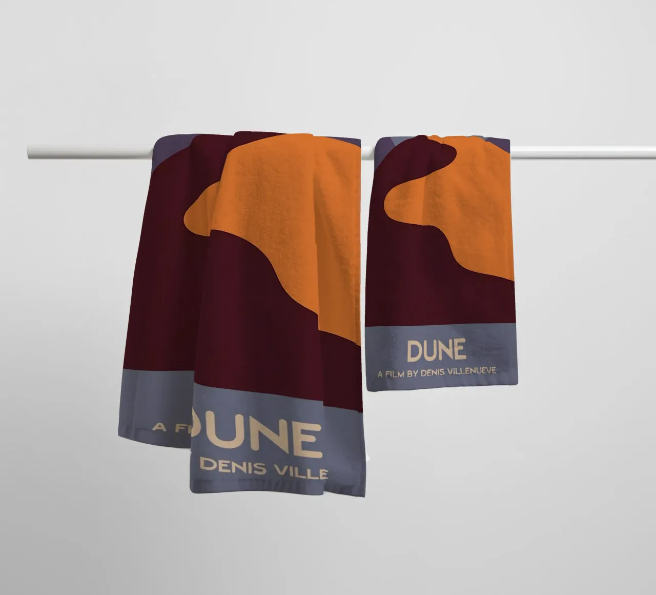 Dune Movie Art Vector Imagination towel by whitesand