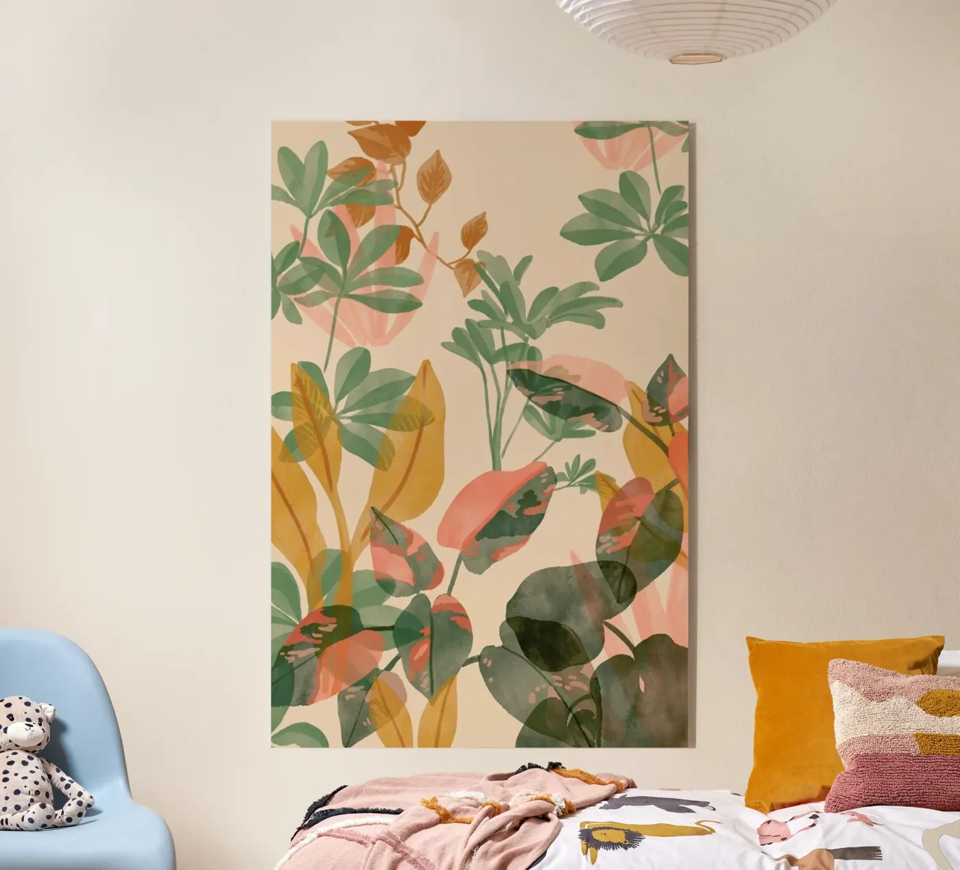 Tropical Mess acryl van Goed Blauw