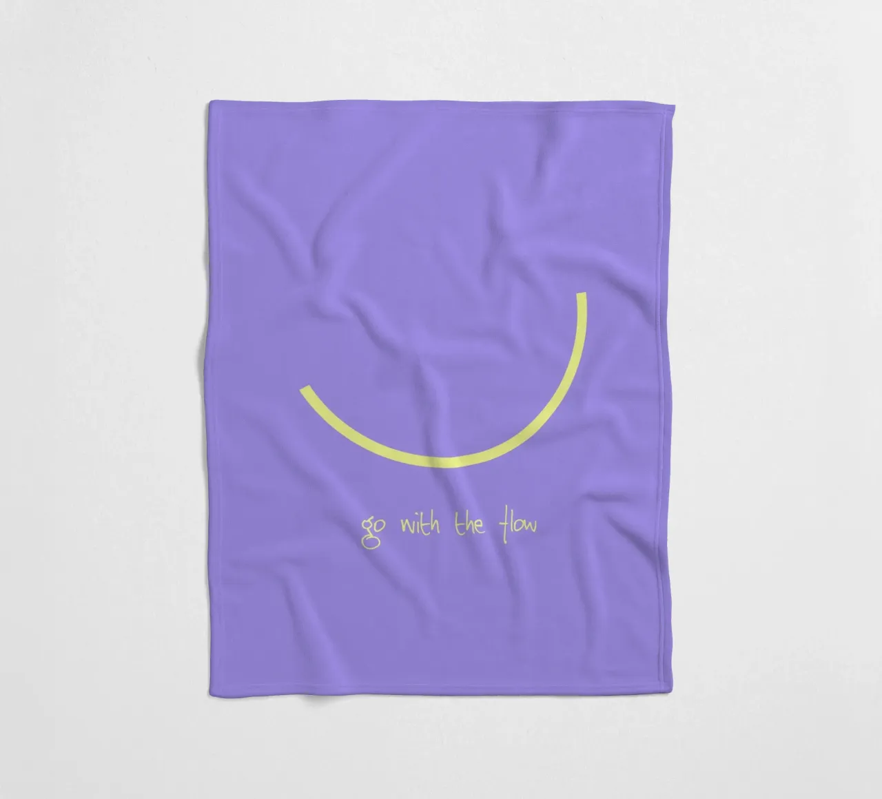 go with the flow. (mehrere Varianten verfügbar) coperta in pile da FRICKE DESIGN