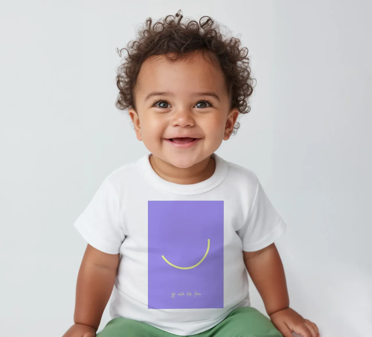 go with the flow. (mehrere Varianten verfügbar) t-shirt pour bébé de FRICKE DESIGN
