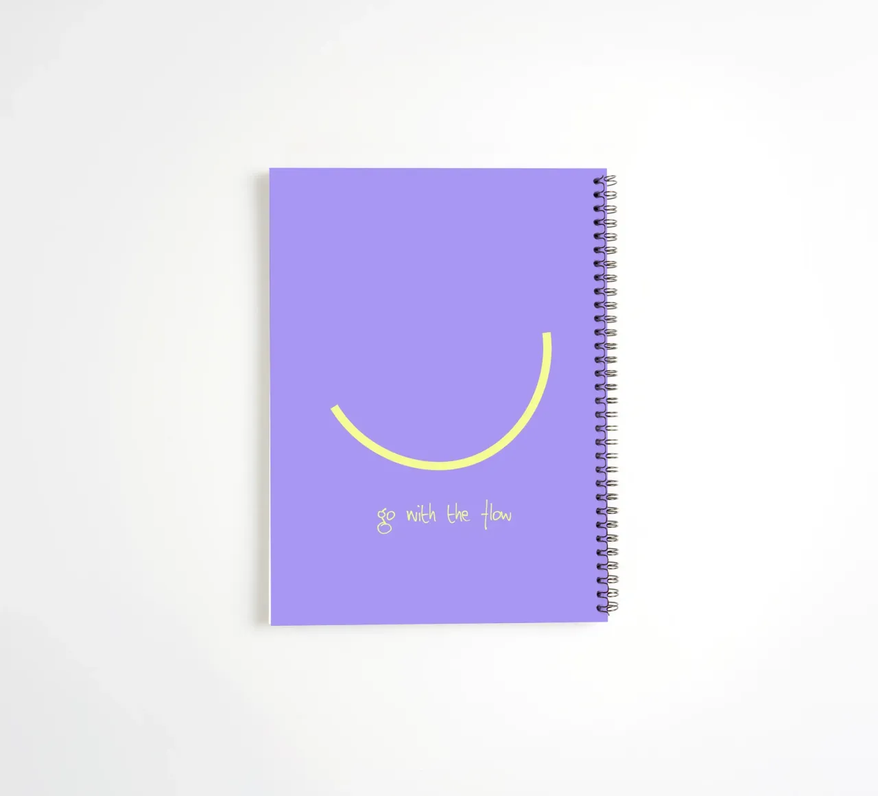 go with the flow. (mehrere Varianten verfügbar) spiral notebook by FRICKE DESIGN