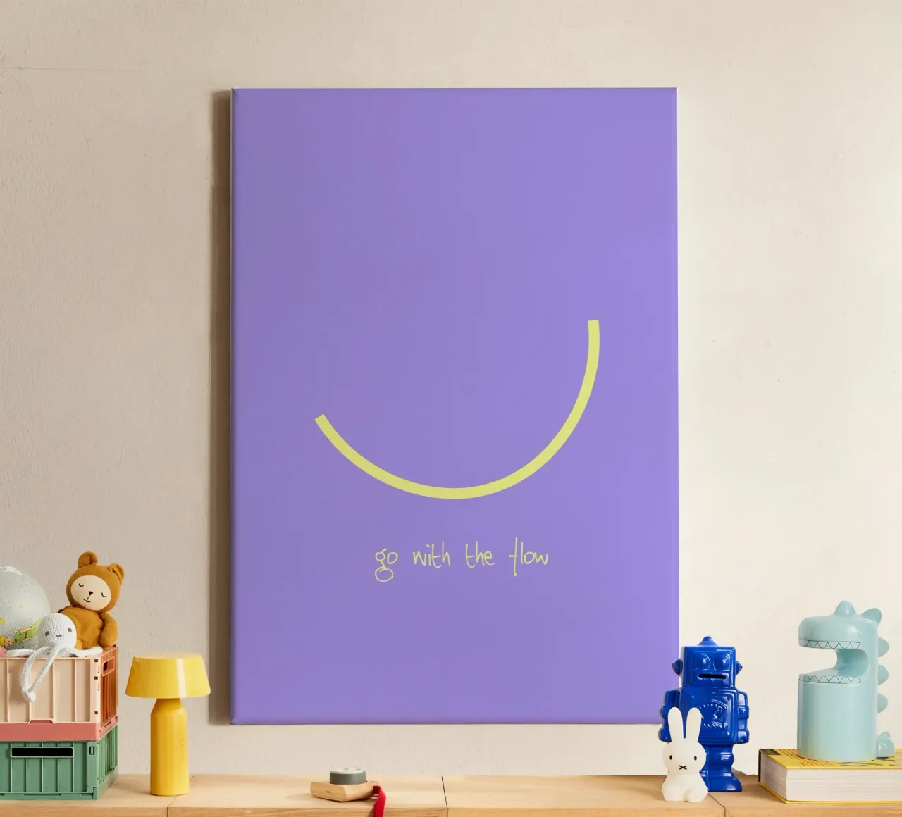 go with the flow. (mehrere Varianten verfügbar) tela da FRICKE DESIGN