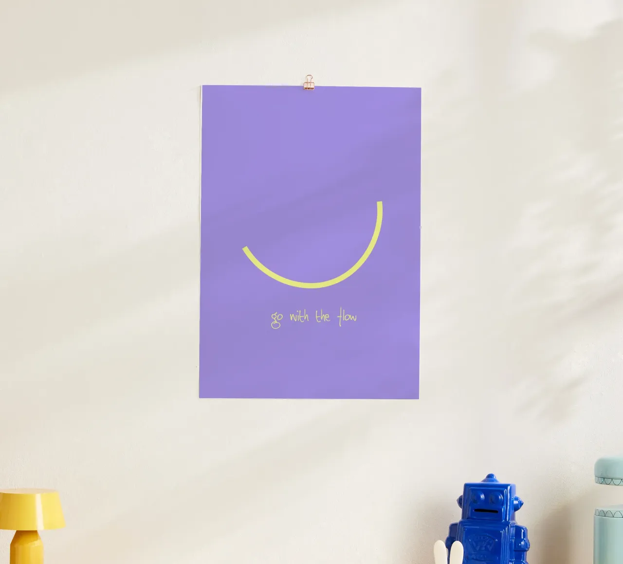 go with the flow. (mehrere Varianten verfügbar) carta hahnemühle da FRICKE DESIGN