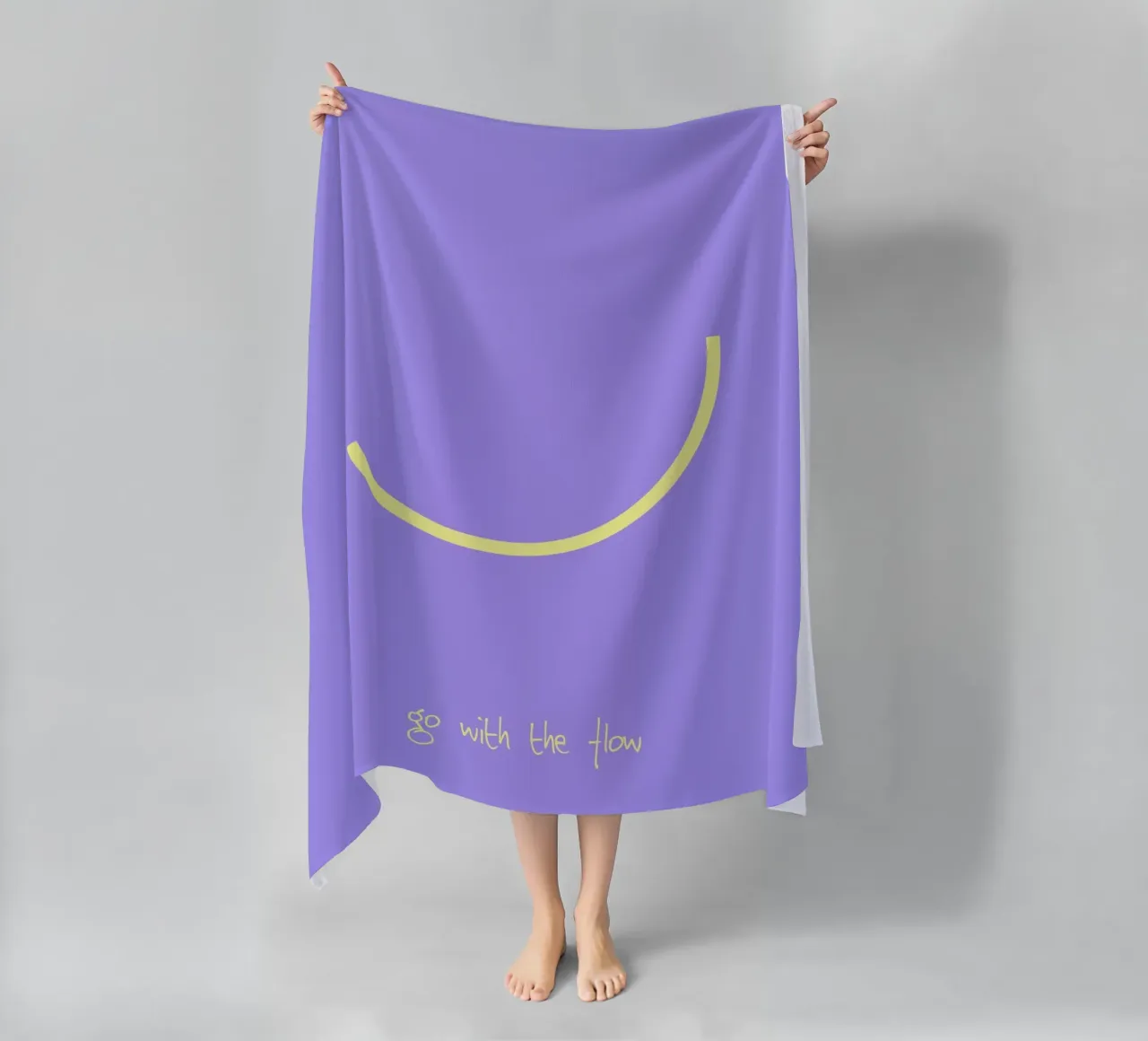 go with the flow. (mehrere Varianten verfügbar) strandhanddoek van FRICKE DESIGN