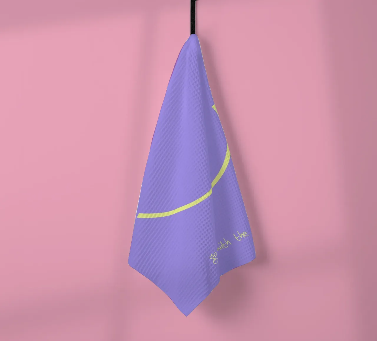 go with the flow. (mehrere Varianten verfügbar) Geschirrtuch von FRICKE DESIGN
