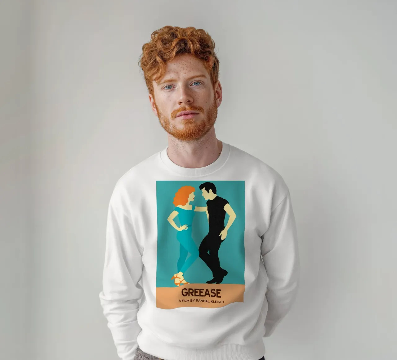 Greease Movie Art Vector Imagination sudadera de whitesand