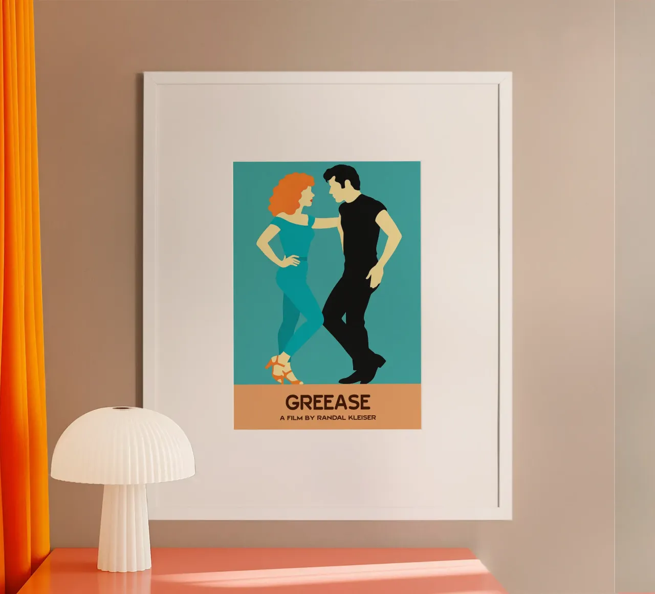 Greease Movie Art Vector Imagination hahnemühle de whitesand