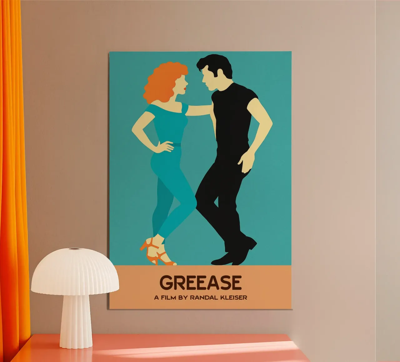 Greease Movie Art Vector Imagination hahnemühle de whitesand