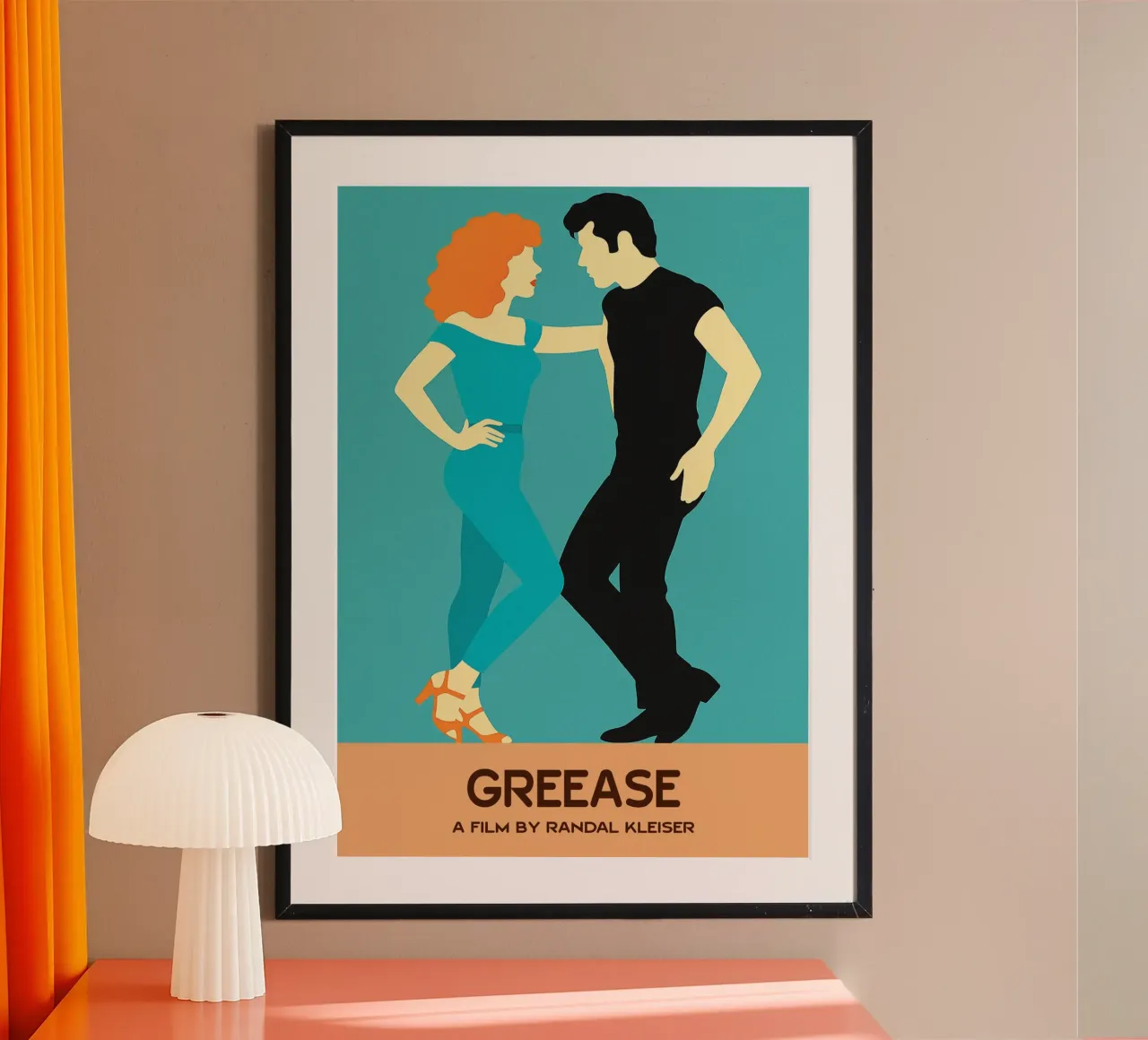 Greease Movie Art Vector Imagination hahnemühle de whitesand