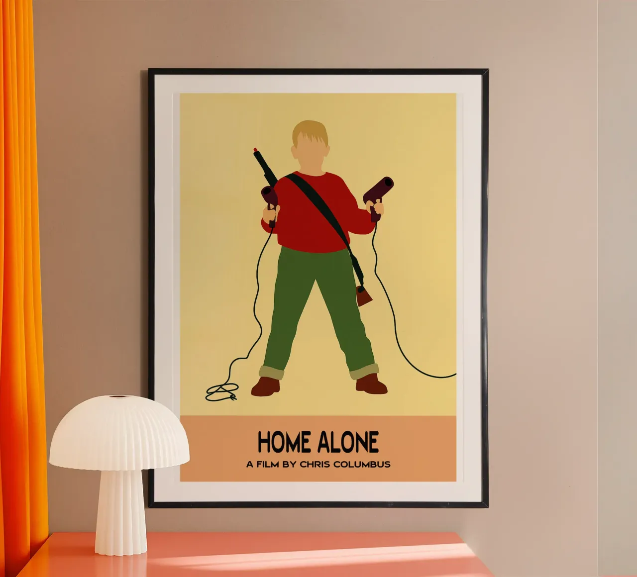 Home Alone Movie Art Immaginazione vettoriale poster da whitesand