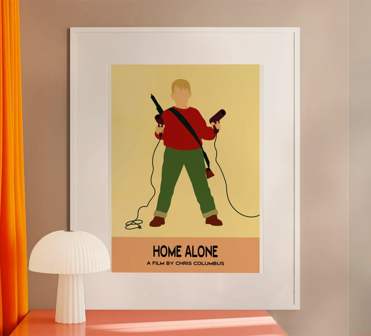 Home Alone Movie Art Immaginazione vettoriale poster da whitesand