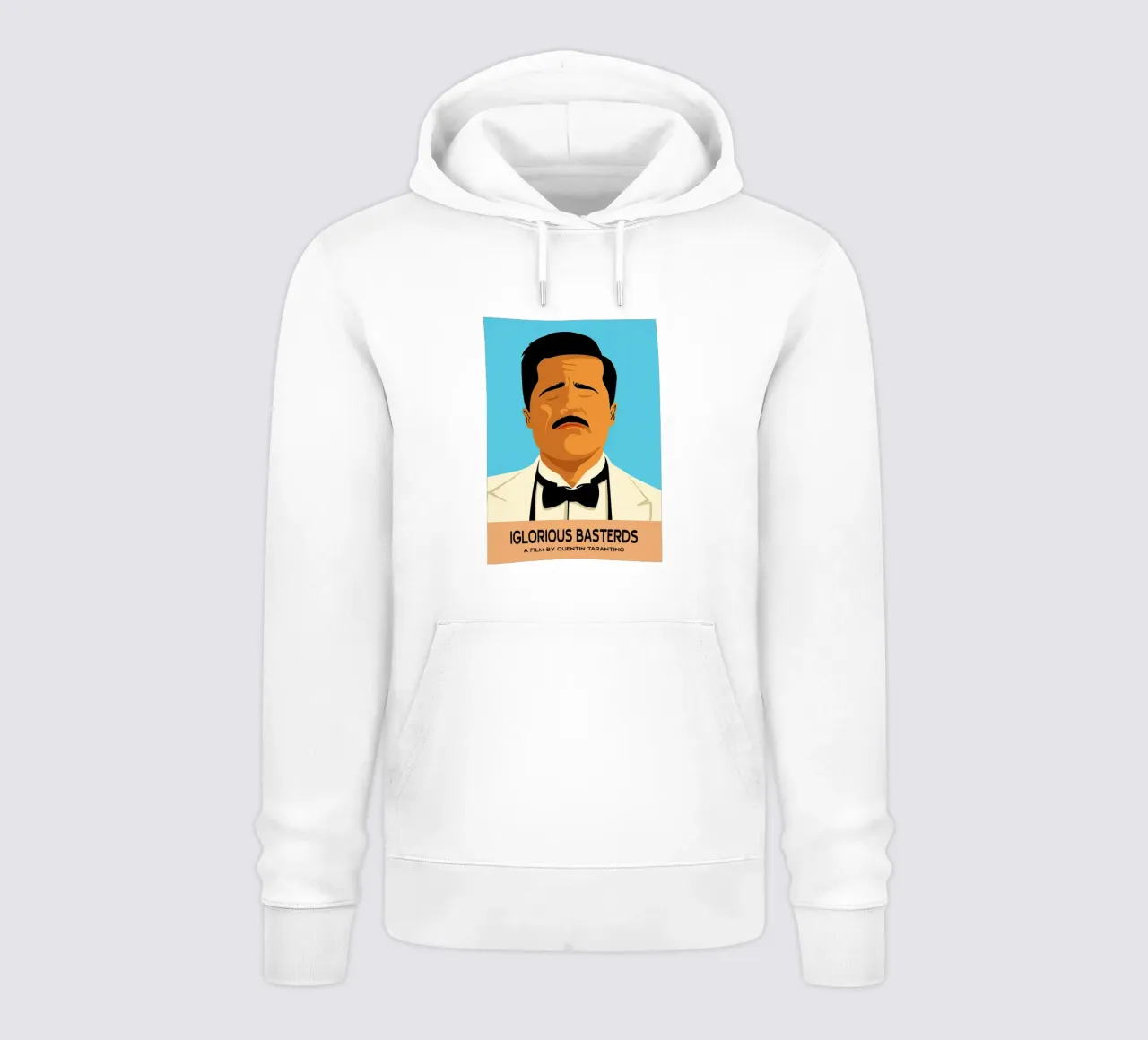 Iglorious Basterds Movie Art Vector Imagination sudadera con capucha de whitesand