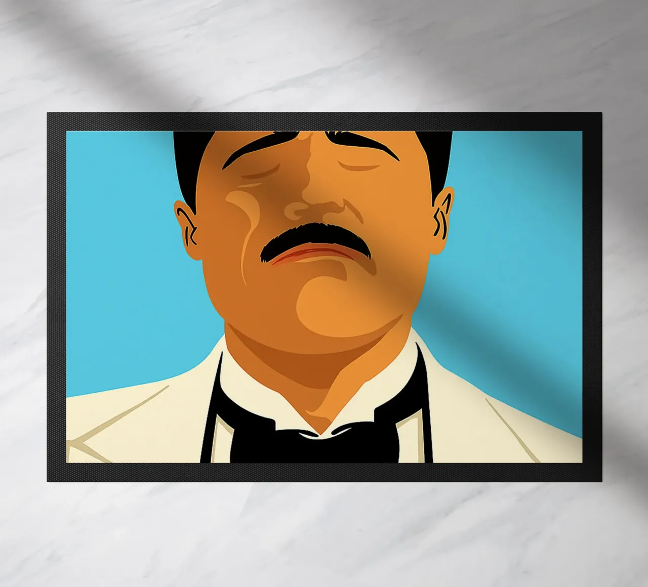 Iglorious Basterds Movie Art Vector Imagination felpudo de whitesand