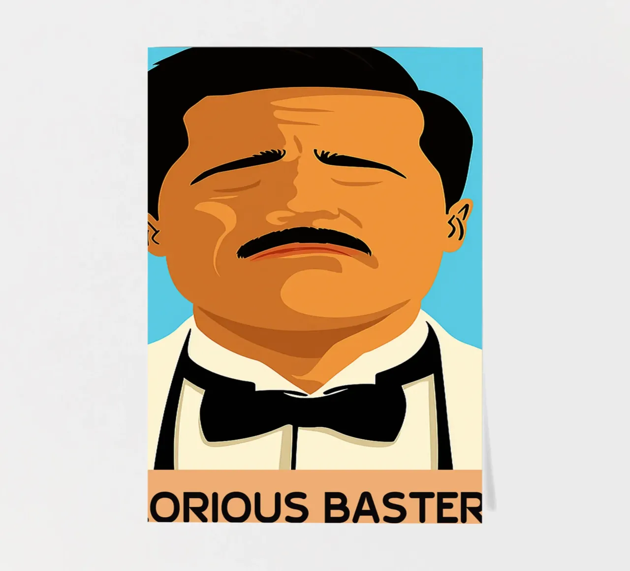 Iglorious Basterds Movie Art Vector Imagination sticker sheet by whitesand