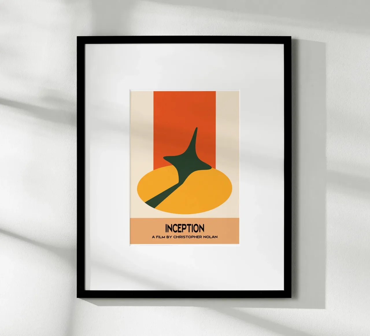 Inception Movie Art Vector Imagination poster de whitesand